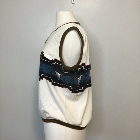 Cumberland Outfitters Western Graphic Sleeveless Top Size XL - Picture 4 of 12